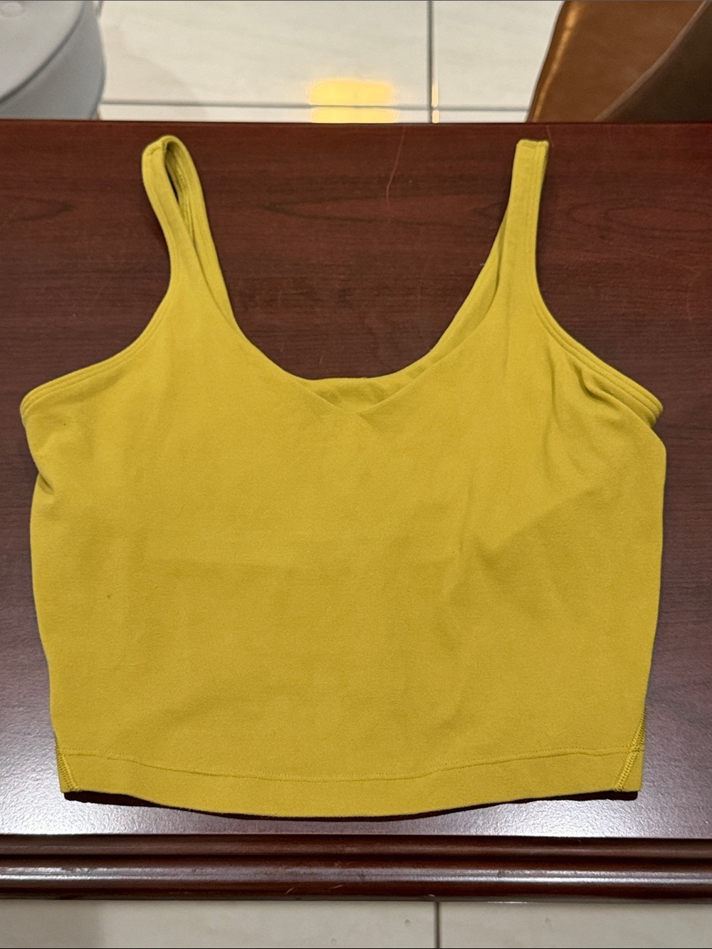 Lululemon Align Tank Top, Auric Gold, Size 6